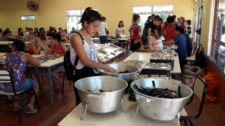 Comedores universitarios en Misiones. (Univ. de Misiones)