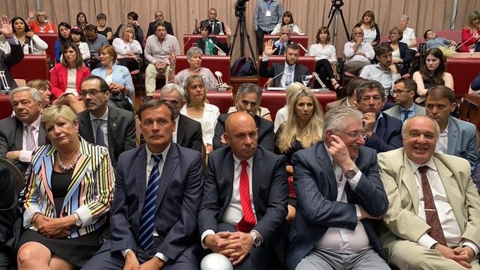 Acto de asunción de diputados.