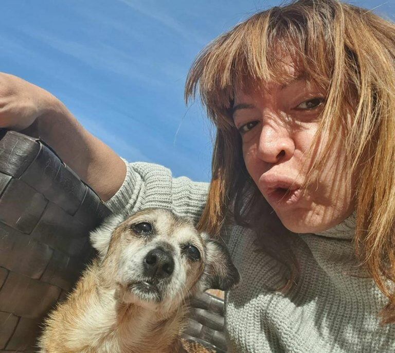 La tristeza de Lizy Tagliani por la muerte de su perrita Fruz (Foto: Instagram)