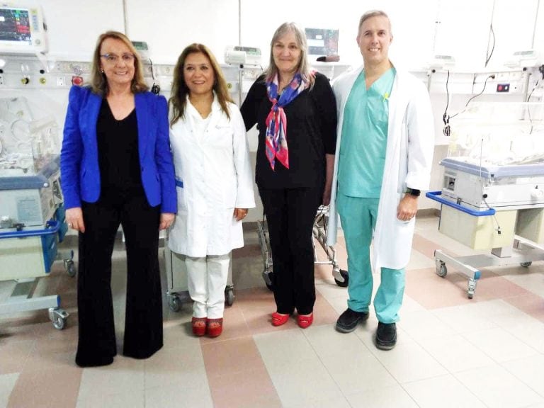 alicia kirchner visitó hospital pedro tardivo