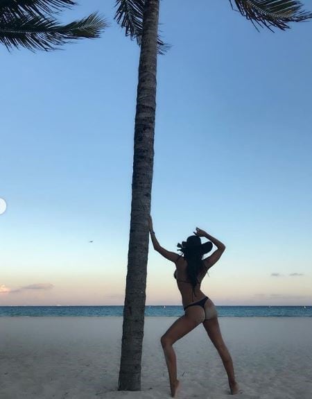 Silvina Escudero disfruta de sus vacaciones con la familia en las playas de México. Instagram/escuderosilvina