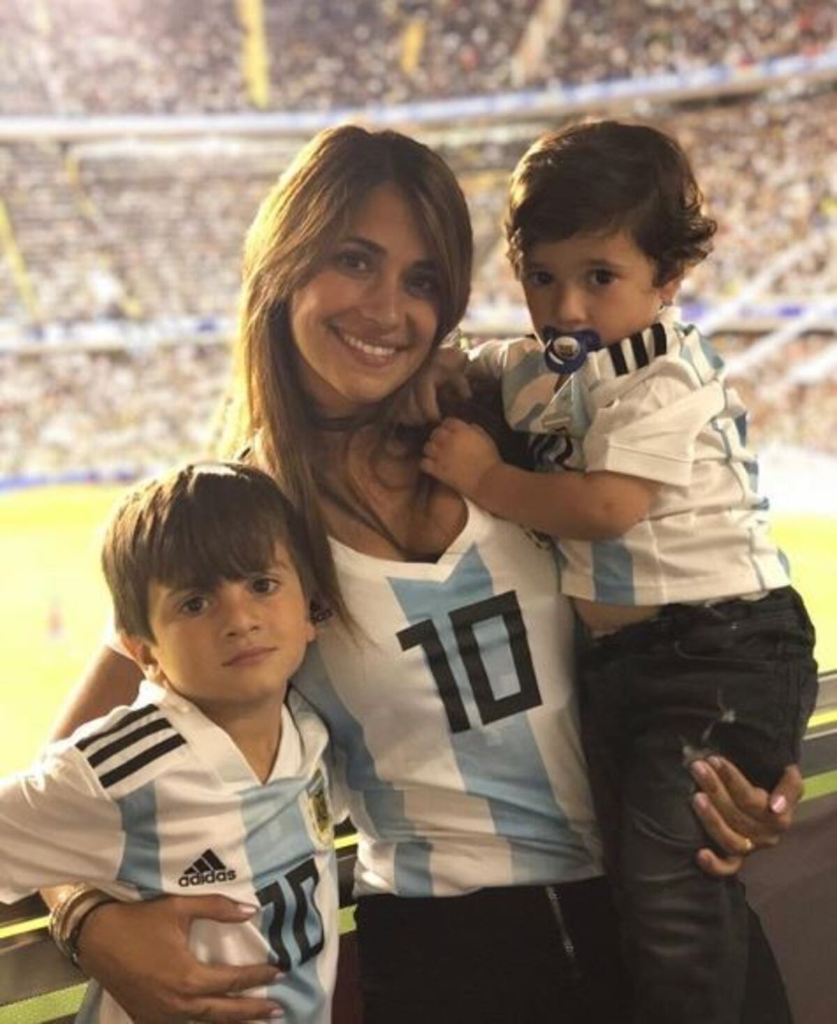 El mensaje de Antonela Roccuzzo a Lionel Messi tras la victoria de Argentina