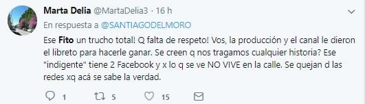 Los usuarios encontraron algunas incongruencias en el relato de Fito Frati y las publicaron en las redes sociales