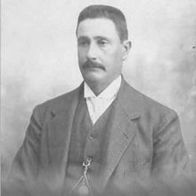 Don Carlos Nicandro Paz, fundador de Villa Carlos Paz. (Imagen: Córdoba de Antaño).