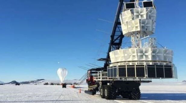 Antena Antártica de Impulso Transitivo (ANITA) de la NASA.