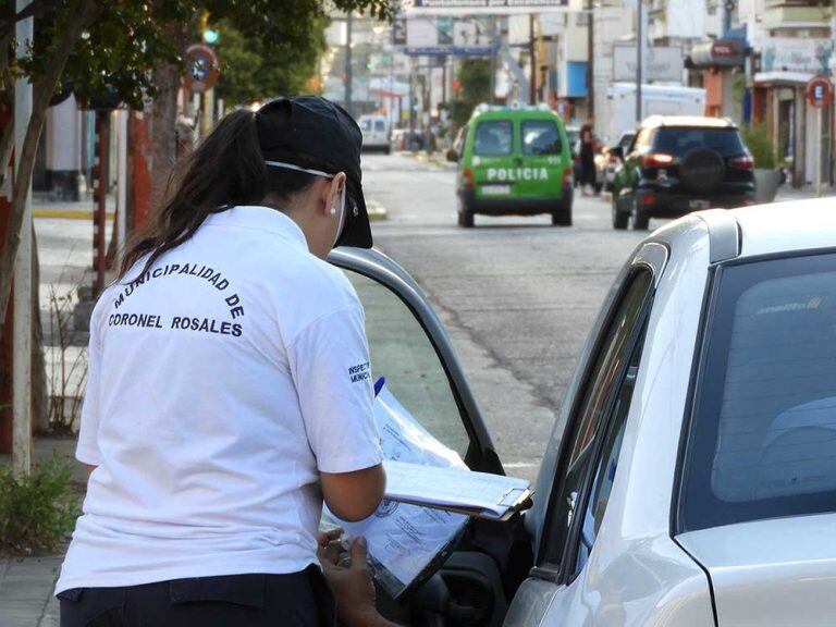 Controles de tránsito en Punta Alta