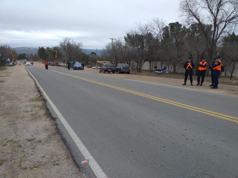 Asamblea de productores en ruta de Altas Cumbres