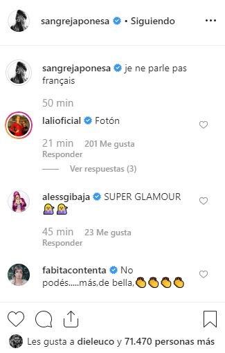 El periodista Diego Leuco le dio "like" a una foto de la China Suárez (Foto: Captura de Instagram)