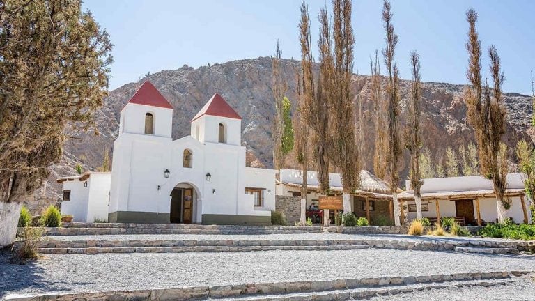 Capilla en El Alfarcito. (Web)