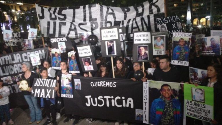 Pedido de Justicia para Lucas Pirovano. (Web)