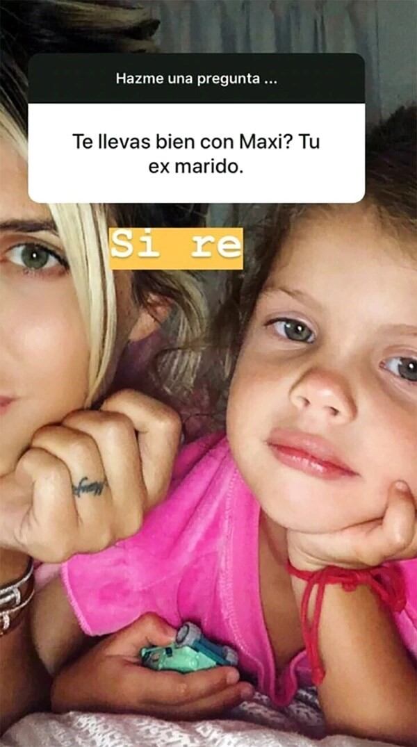 Wanda Nara volvió a apuntar contra Maxi López porque no le pasa dinero para sus hijos en común.