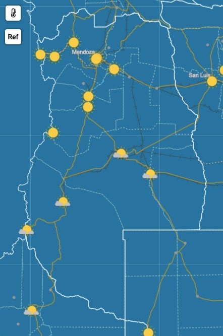 Servicio Meteorológico Nacional.