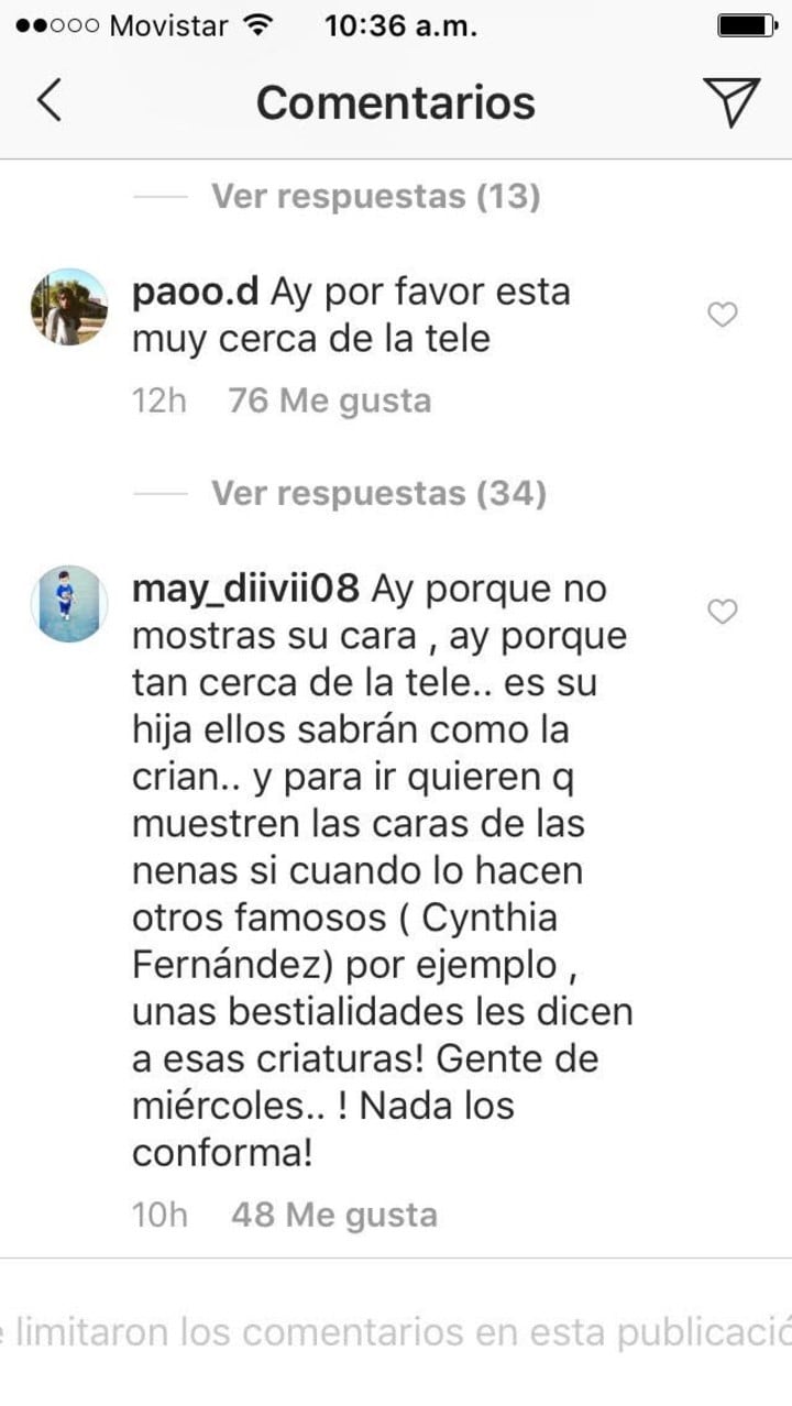 Los comentarios de los seguidores de Vicuña