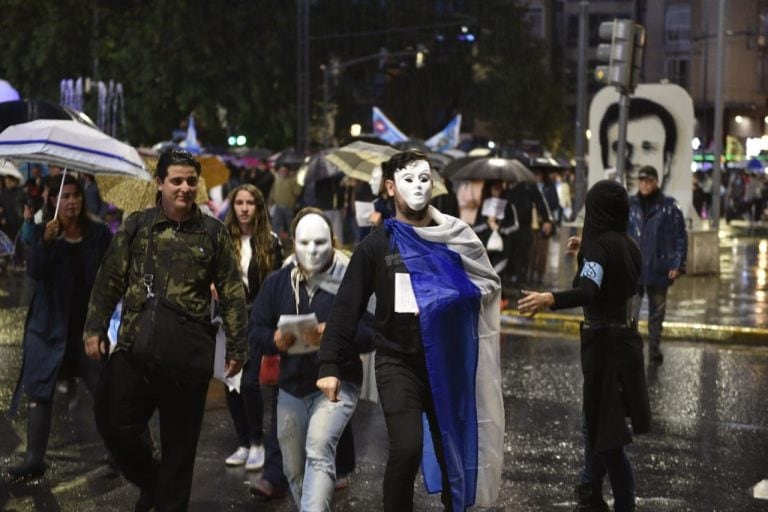 La marcha de los grupos provida en defensa del Niño por Nacer en Córdoba.