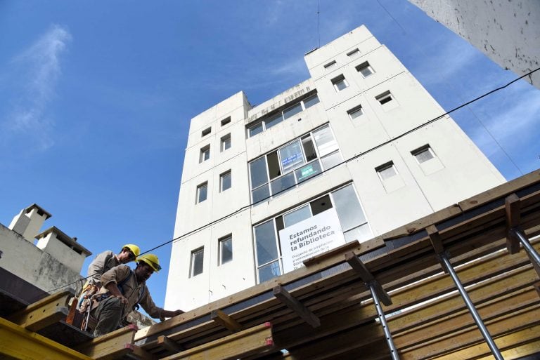 Avanzan las obras de restauración de la Biblioteca Nacional