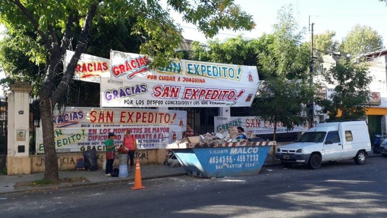 Rosario celebra San Expedito.