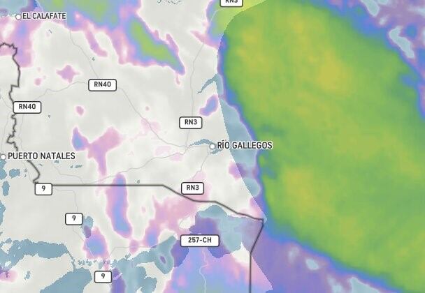 Clima en Rio Gallegos.