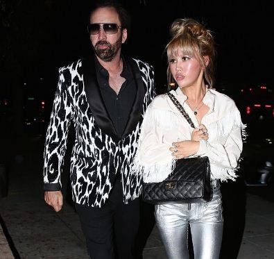 Nicolas Cage y Erika Koike.