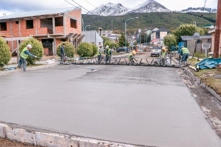 Trabajos en Fuegia Basket