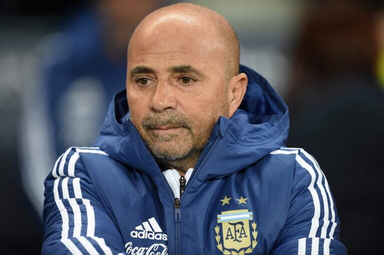 Jorge Sampaoli ya es tema del pasado en la Selección Argentina. Foto: AFP.