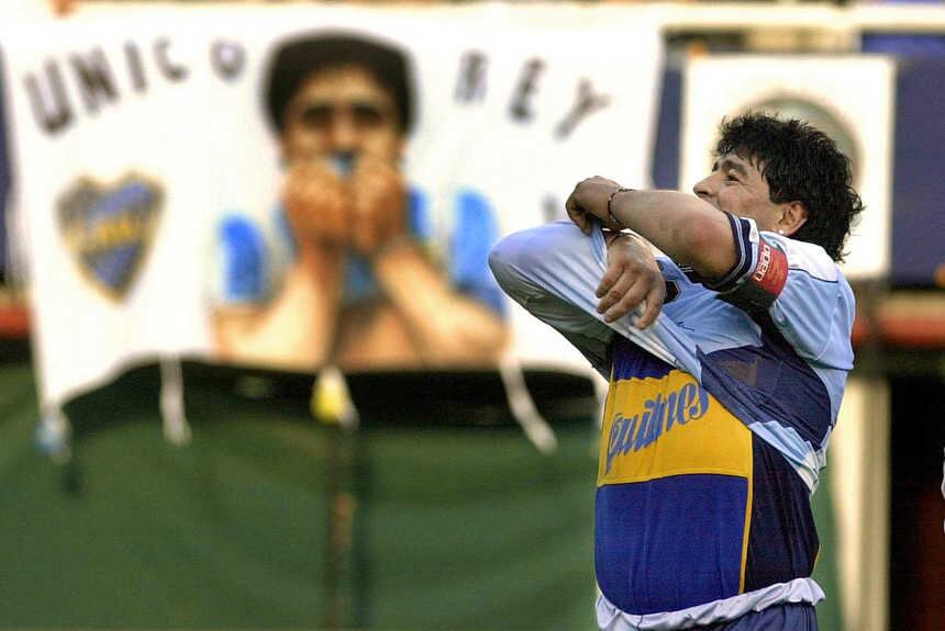 Visita ilustre a la Bombonera: los cincos hitos de Diego en la cancha de Boca