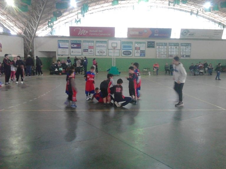 Encuentro de Mini Basquet en Arroyito