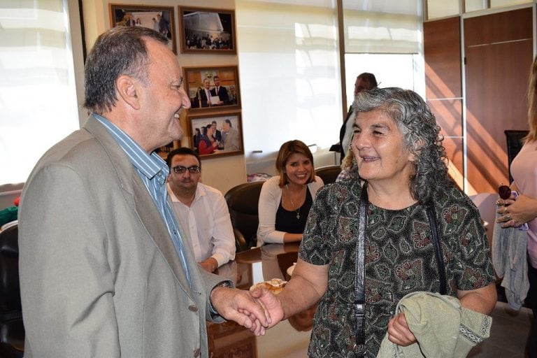 Debido a su ejemplo, fue homenajeada en Desarrollo Humano.