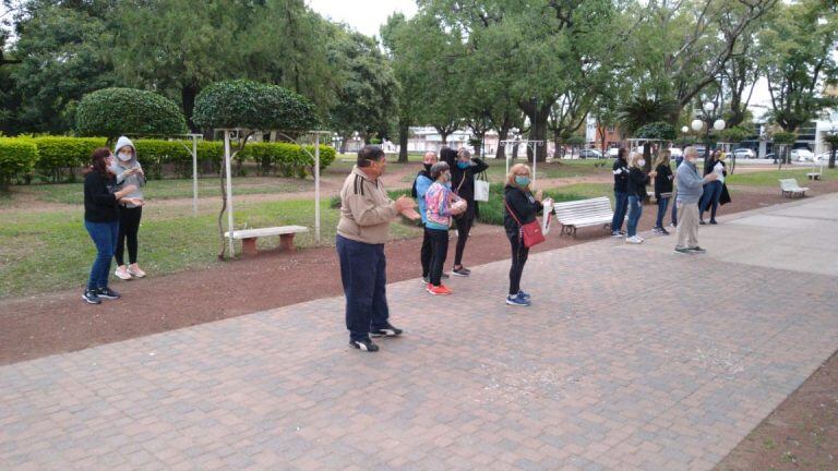 Bocinazo en Rafaela reclamando por la reapertura de las actividades económicas