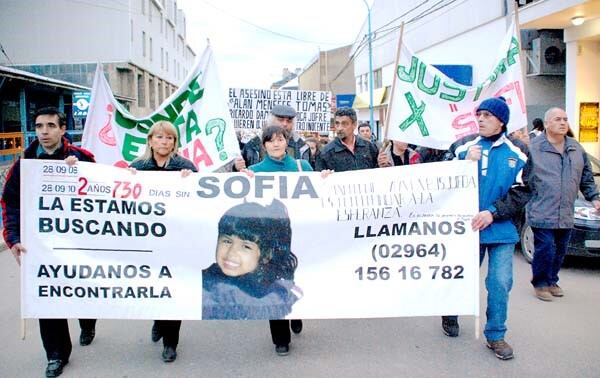 Sofia Herrera Desaparecida en tierra del fuego