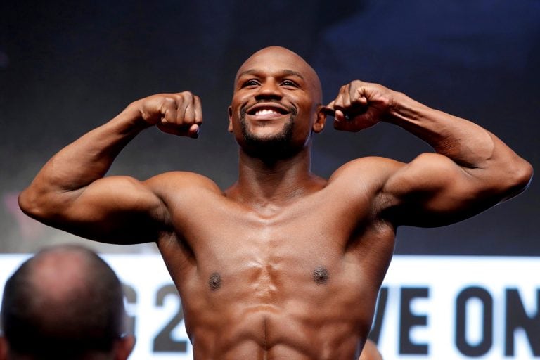 Floyd Mayweather lideró la lista de las cien celebridades mundiales mejor pagas. Foto: REUTER.