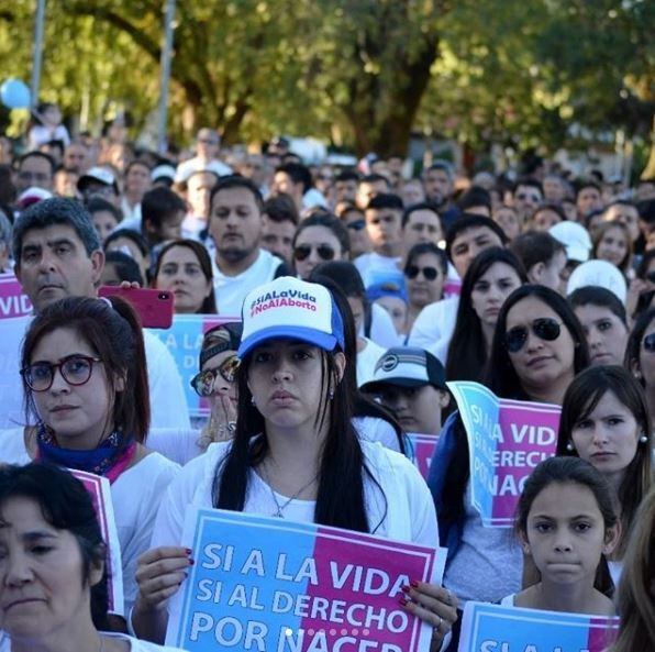 "Marcha por la Vida".