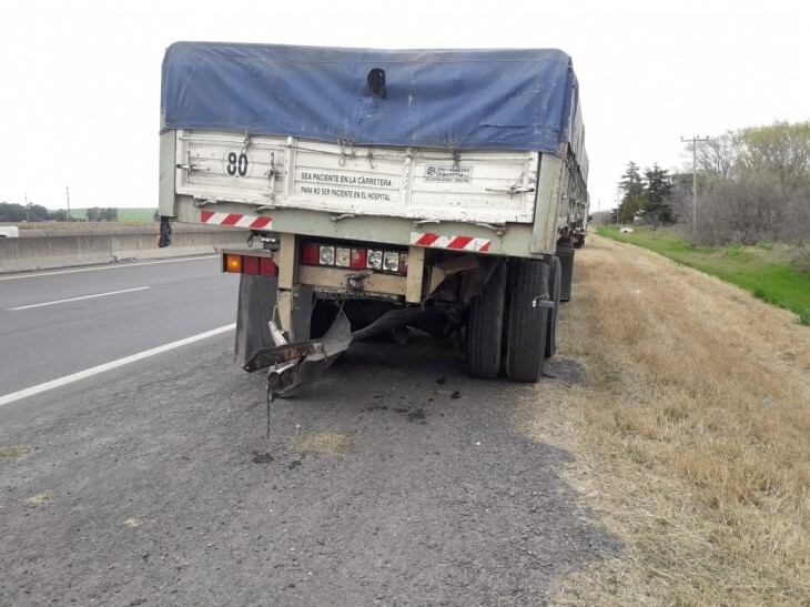 Fuerte choque en la Ruta 226.