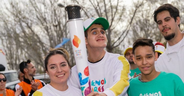 Las imágenes del paso del Tour de la Antorcha por Neuquén (Fotos: Guido Martini/Buenos Aires 2018)