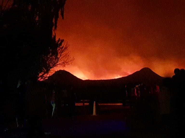 Focos de incendio en la zona de Salsacate y Traslasierra.