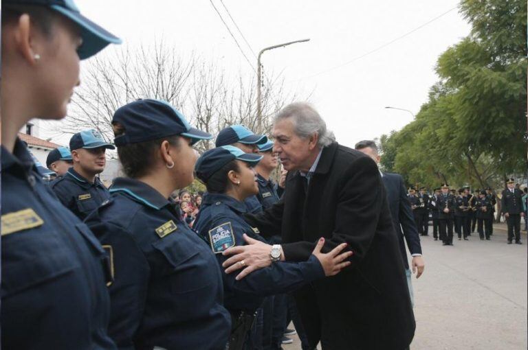 La Policía Barrial se presentó en La Calera.