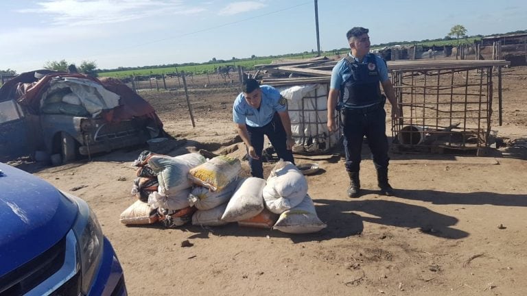 Allanamiento zona rural Transito Policia de Arroyito