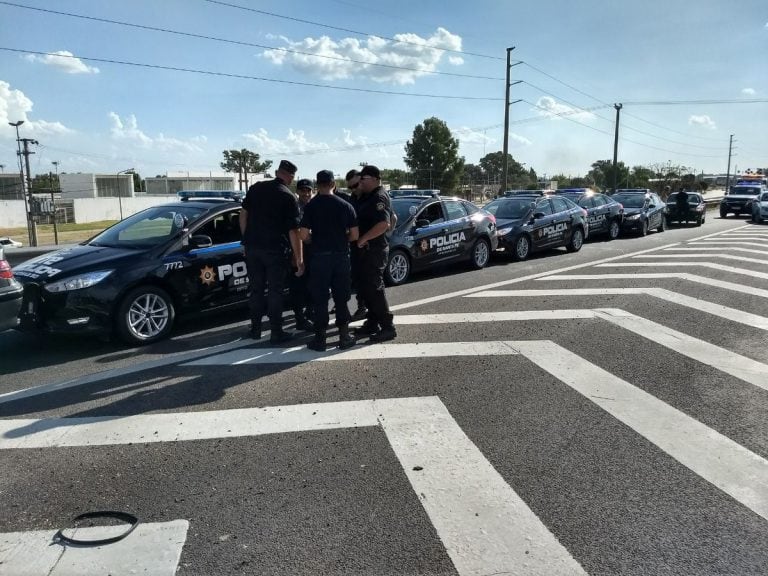 El accidente se produjo en la zona de Circunvalación y San Martín.