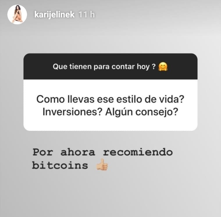 Las confesiones de Karina Jelinek (Foto: Instagram)