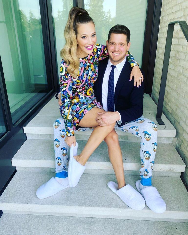 Luisana Lopilato y Michael Bublé (Instagram)