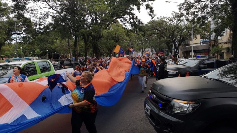 Comparsa Sapucay bicampeona de los carnavales correntinos 2019.