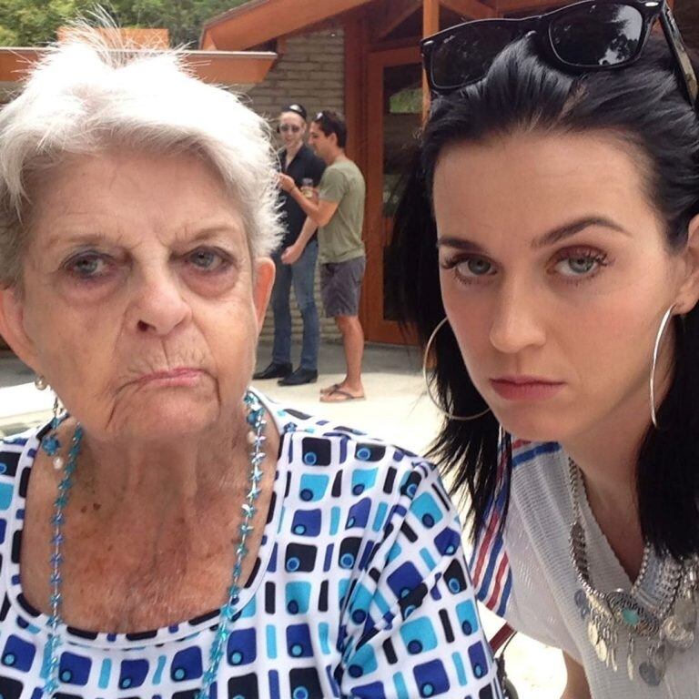 La cantante y su abuela mantenían una relación muy cercana. (Instagram/@katyperry)