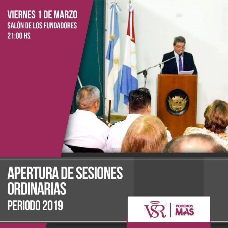 Concejo Deliberante - Apertura de sesiones ordinarias