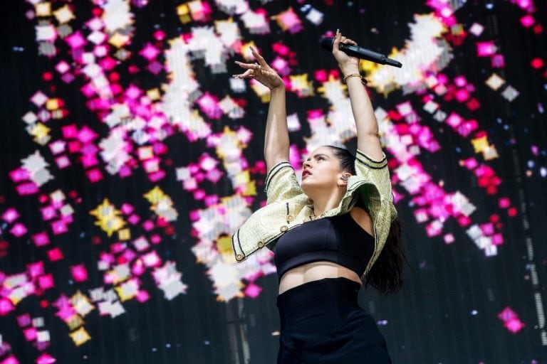 Rosalía en el Lollapalooza Argentina 2019. (Foto: Prensa Lollapalooza)