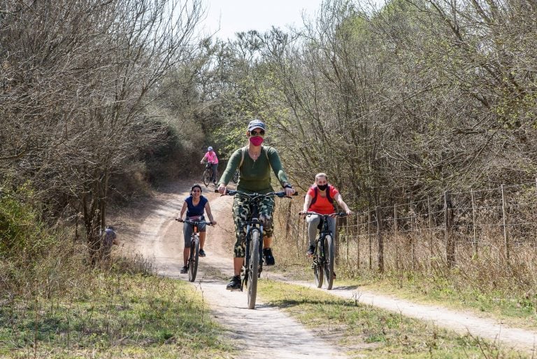 Cicloturismo, una de las actividades que se desarrollan en la región (Municipio de Marull)