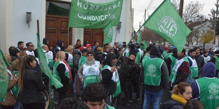 Manifestación de ATE.