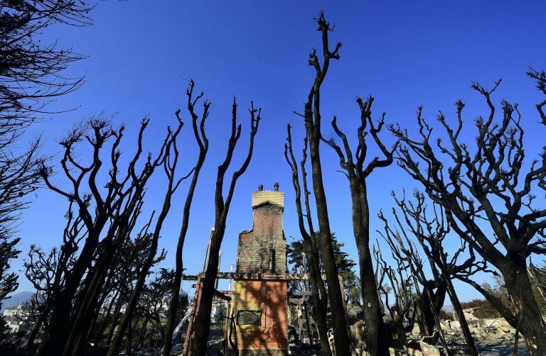 Incendios en California, Estados Unidos (AFP)