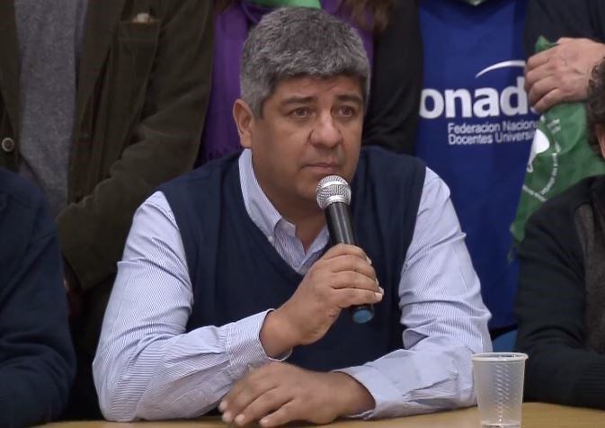 Pablo Moyano, Secretario adjunto del gremio de Camioneros.