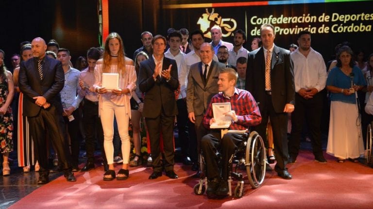 La Confederación de Deportes de la Provincia de Córdoba tuvo su noche de gala.