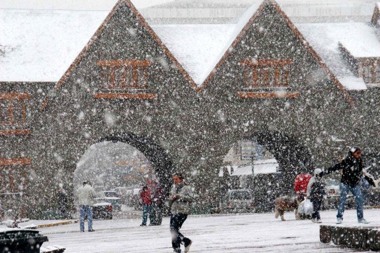 Centro Cívico de Bariloche (Foto: DyN).