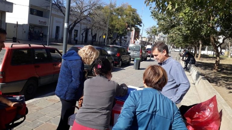 Alta Gracia: Plaza Solares fue escenario de la Campaña de Vacunación Antigripal 2019.